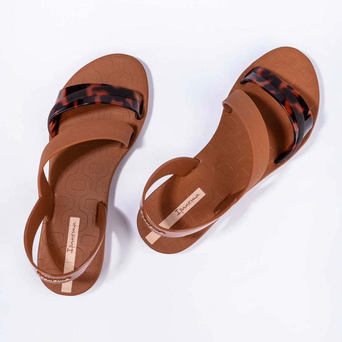 Vibrant Sandal | Brown/Turtle/Beige