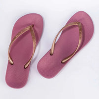 Anatomica Tan Flip Flop | Lilac/Bronze
