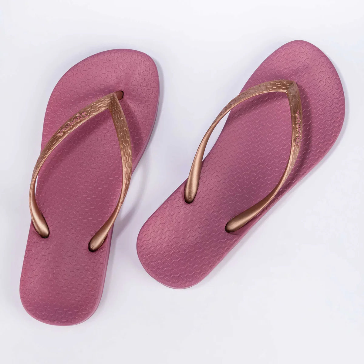 Anatomica Tan Flip Flop | Lilac/Bronze