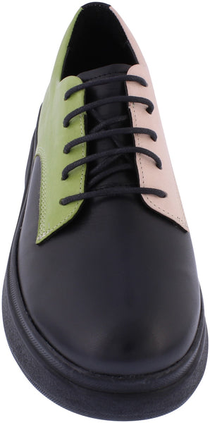 Adesso | Meris Leather Shoe | Lime Eclipse