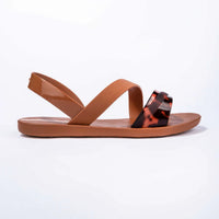 Vibrant Sandal | Brown/Turtle/Beige