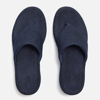 Fitflop|PLATFFORMS Denim Wedge Toe-Post Sandals