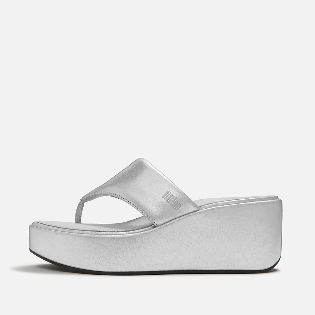 Fitflop|PLATFFORMS Wedge Toe-Post Sandals