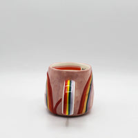 Small Talk 'Overwhelmed' Rainbow Mug