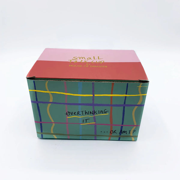 Small Talk 'Overthinking It' Mug
