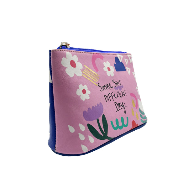 Small Talk 'Same Shit' Make Up Bag