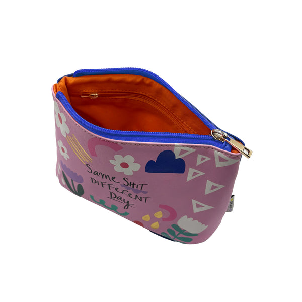 Small Talk 'Same Shit' Make Up Bag