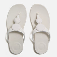 Fitflop|SOLAY Glossy-Disc Toe-Post Sandals