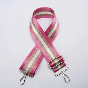 Stripe Bag Strap | Pink