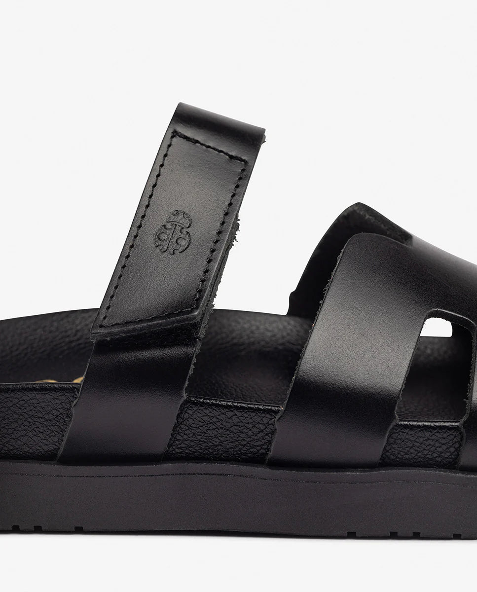 Yokono | Morena-125 | Slip On Sandal | Black