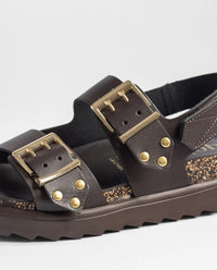Yokono | TUNEZ-261 | Platform Sandal | Dark Brown