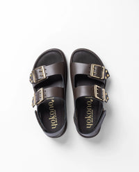 Yokono | TUNEZ-261 | Platform Sandal | Dark Brown