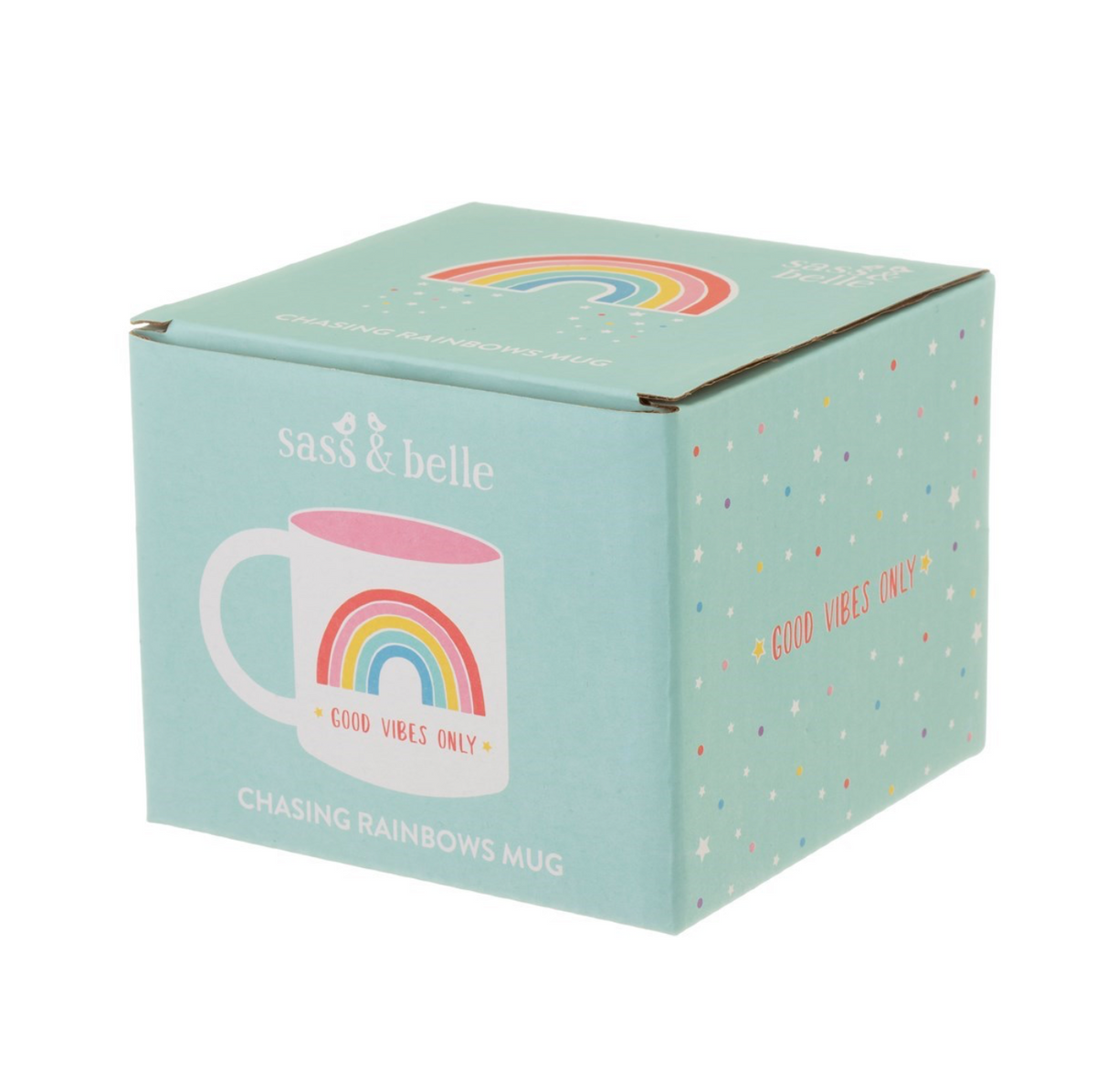 Chasing Rainbows Good Vibes Only Mug