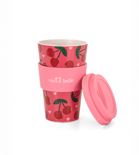 Cherry Travel Coffee Cup