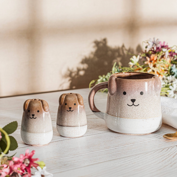 Mojave Stoneware Dog Mug