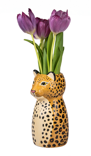 Leopard Shaped Vase