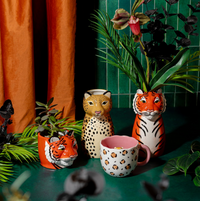 Leopard Shaped Vase