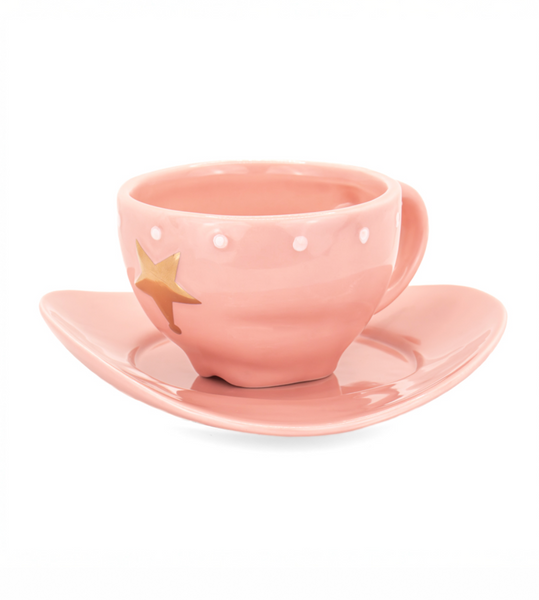 Cowboy Hat Teacup and Saucer