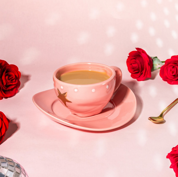 Cowboy Hat Teacup and Saucer