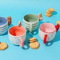 Peeking Sausage Dog Mug