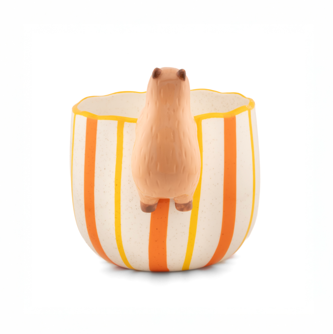 Peeking Capybara Planter