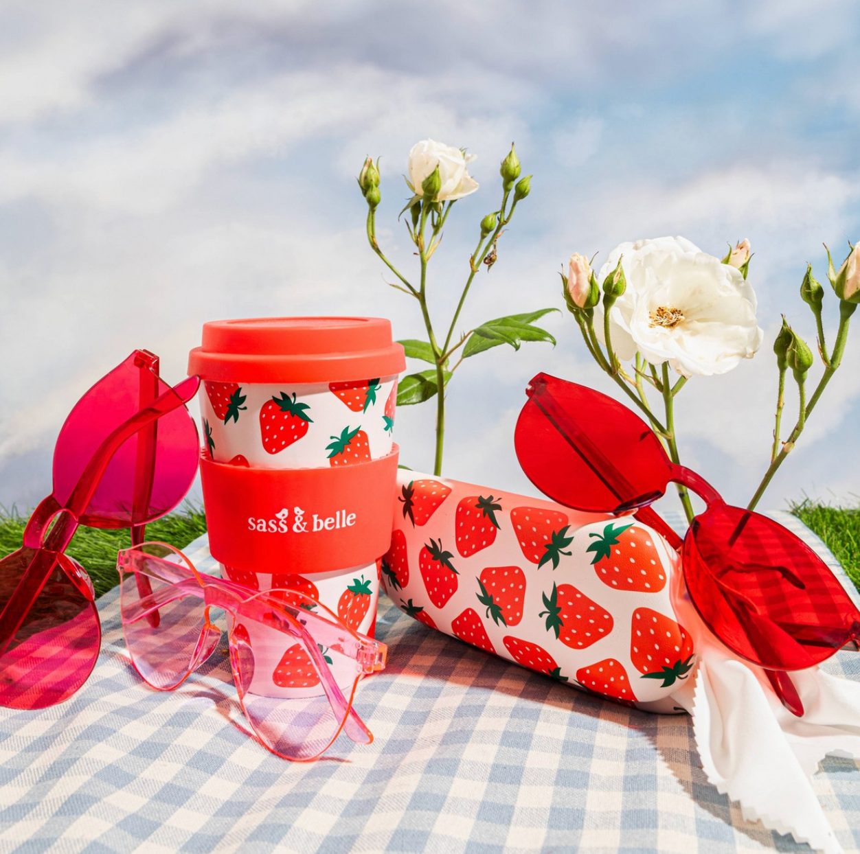 Strawberry Glasses Case