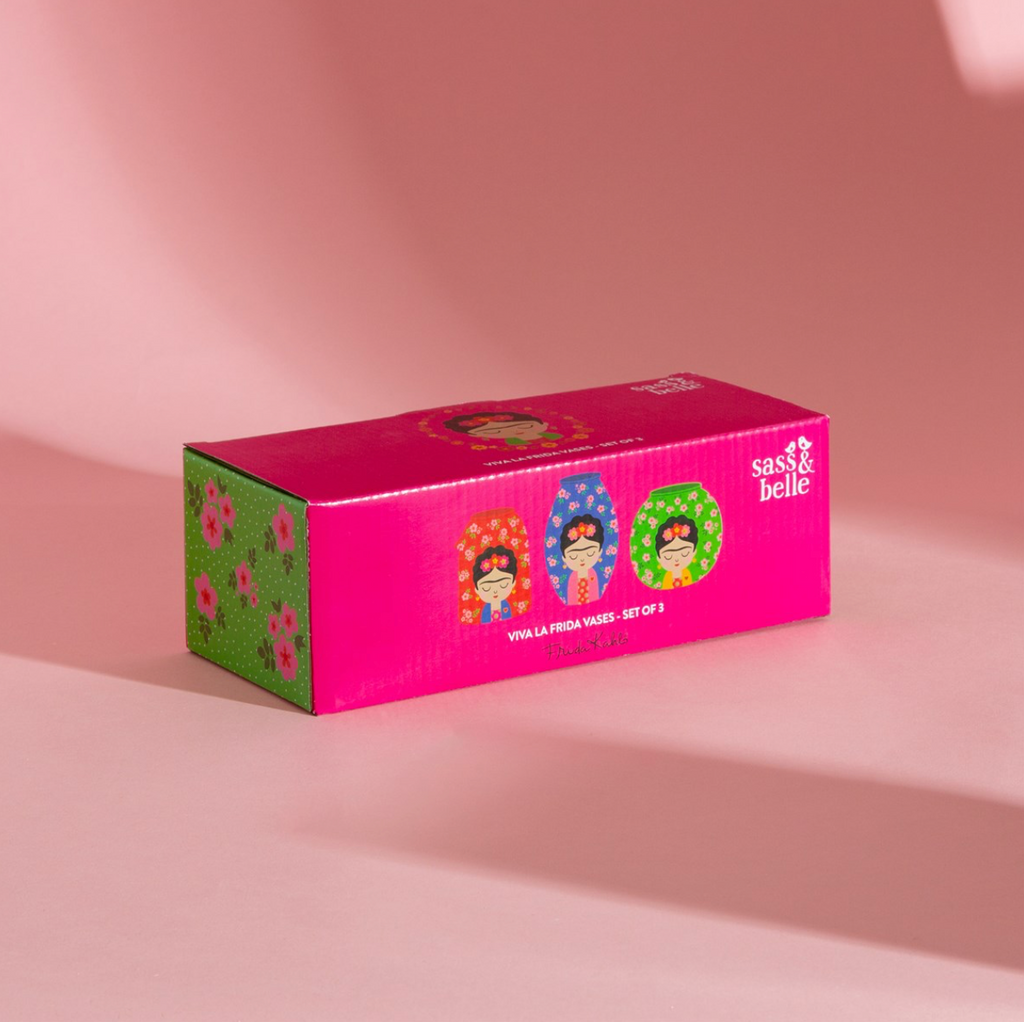 Floral Frida Vases - Set of 2