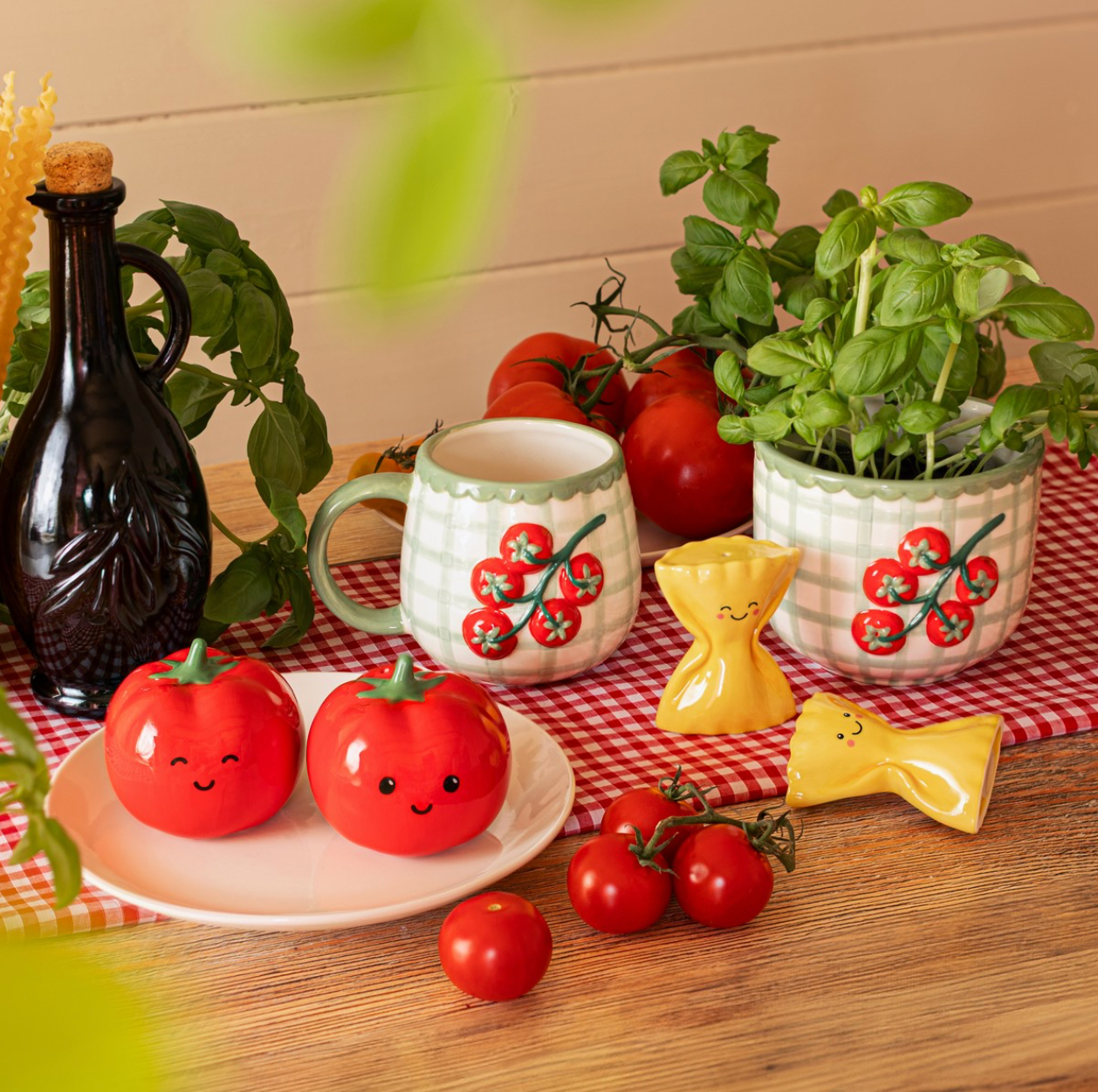Handpainted Tomato Mug
