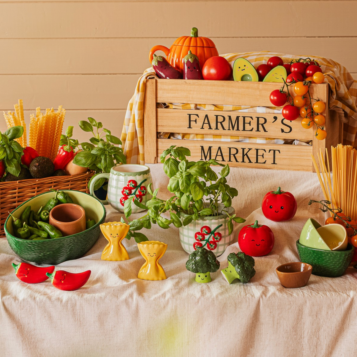 Handpainted Tomato Mug