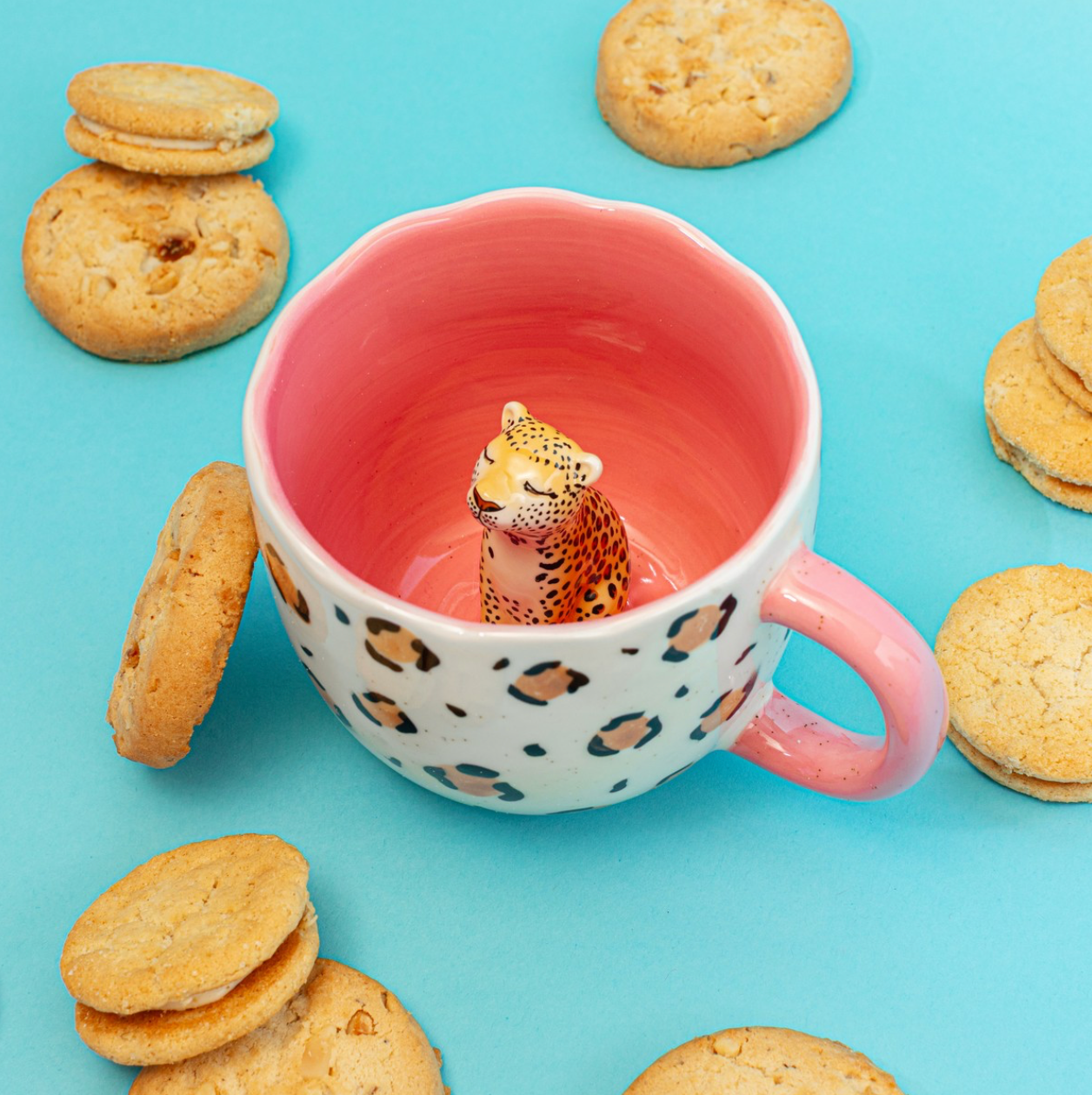 Surprise Leopard Mug