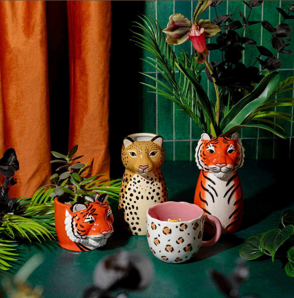 Surprise Leopard Mug