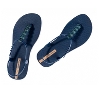 Class Easy On Glow | Flat Sandal | Navy Blue