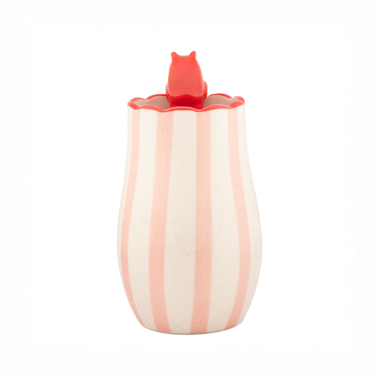 Lobster Peeking Vase