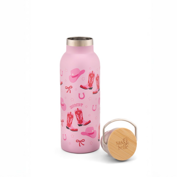 Cowboy Metal Water Bottle