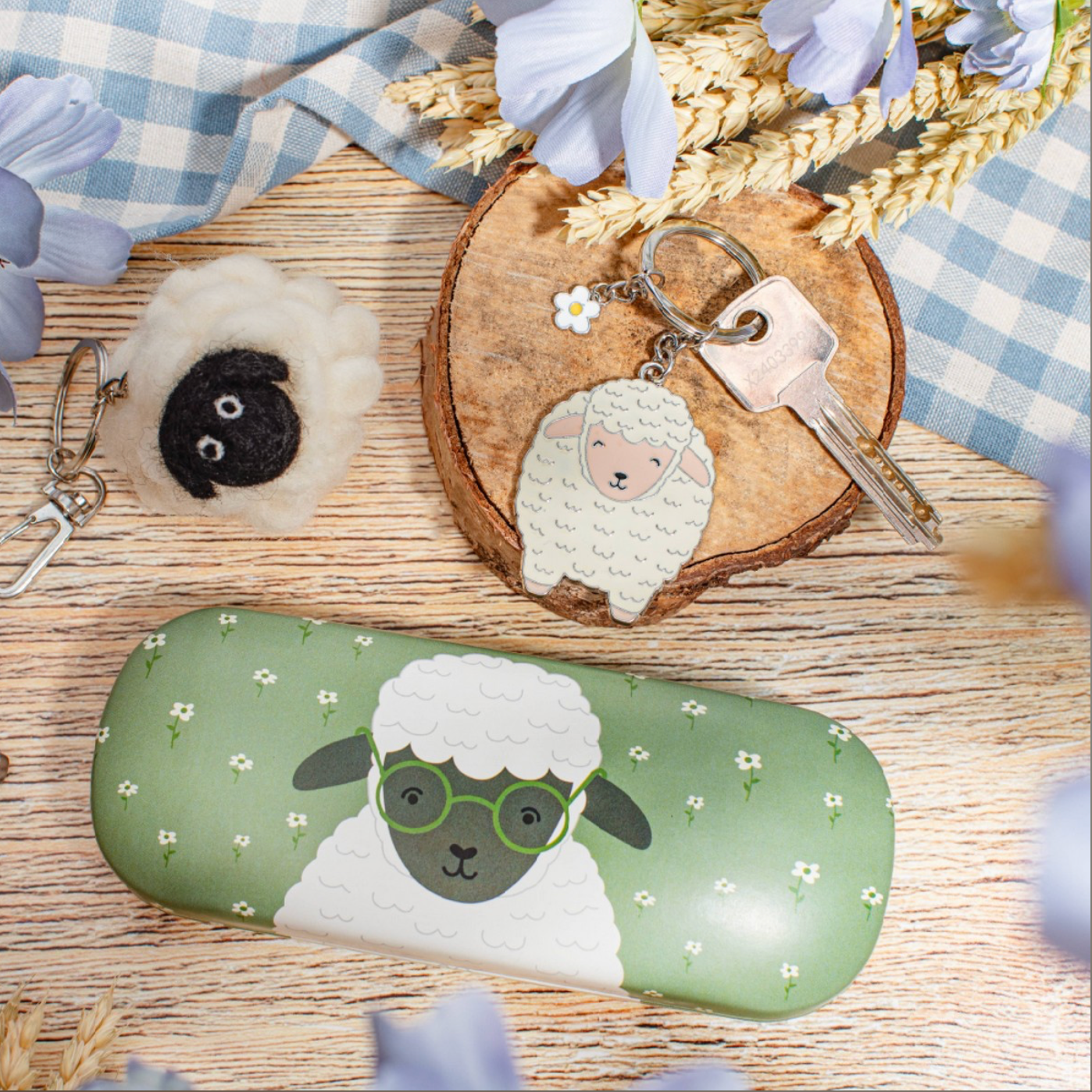 Sheep Glasses Case
