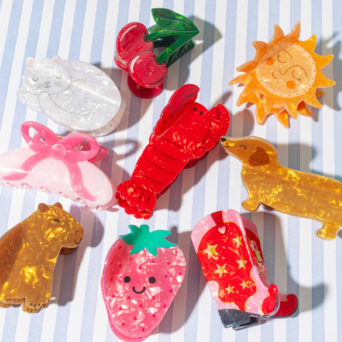 Strawberry Claw Clip