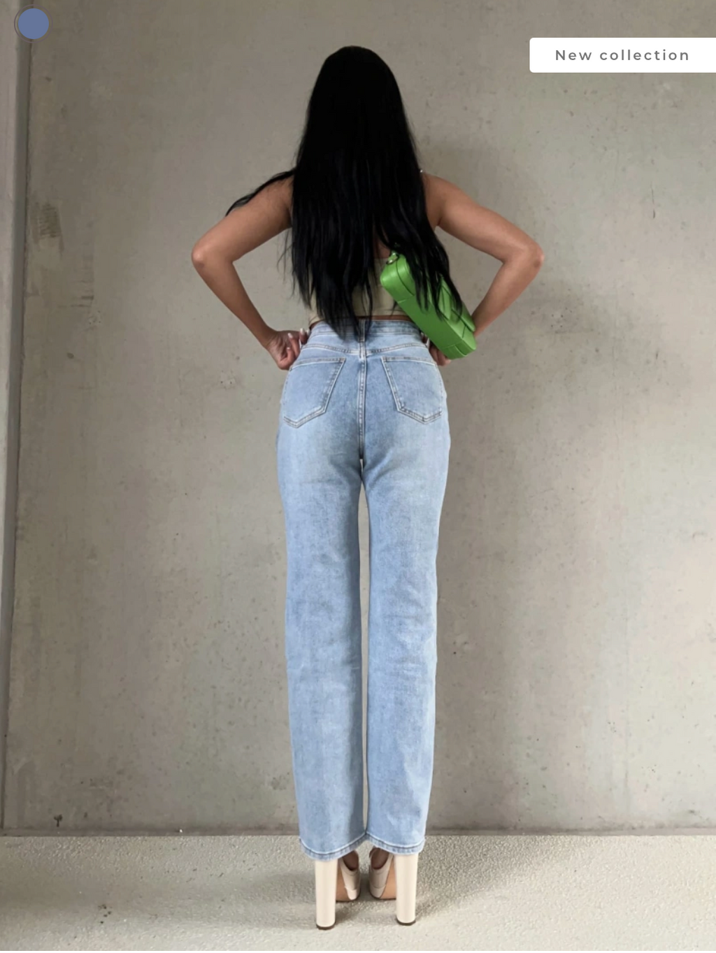 Redial Vintage Destroyed Straight Leg Jeans | Light Wash