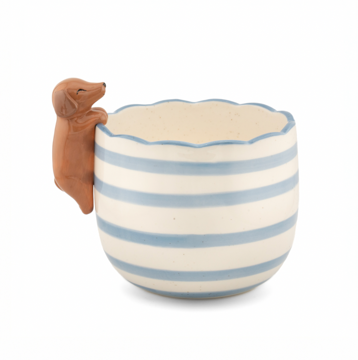 Peeking Sausage Dog Planter