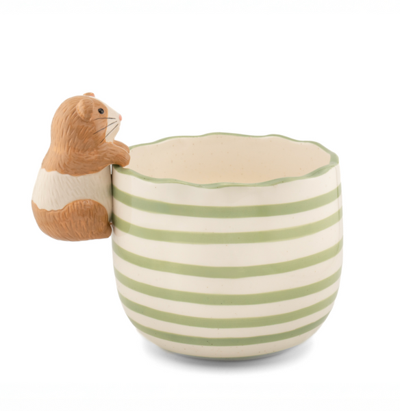 Peeking Guinea Pig Planter