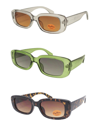 Shania Rectangle Sunglasses | Various Colours