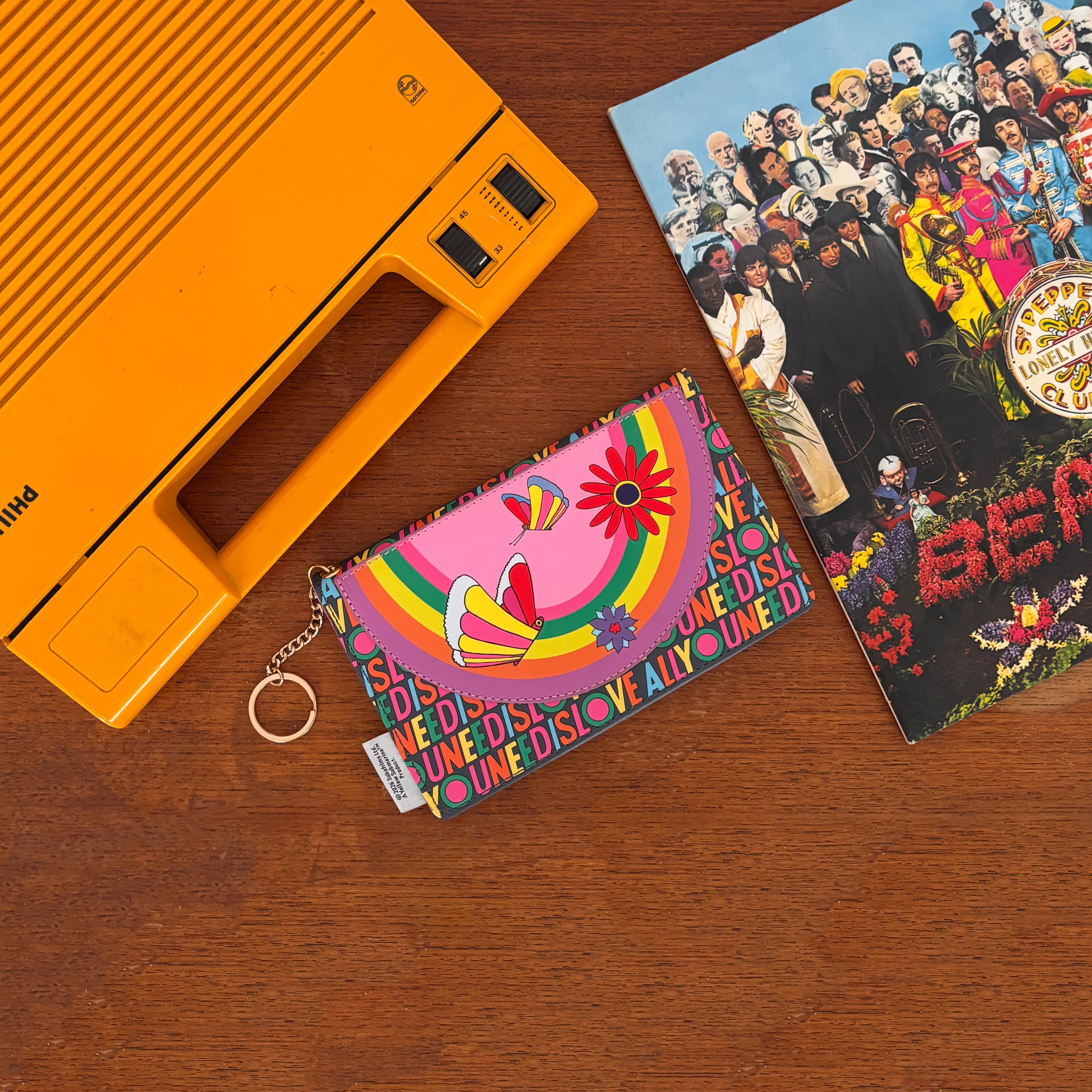 The Beatles All You Need Is Love Large Wallet