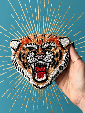 Inked Tiger Coin Purse