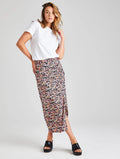 Beech Ditsy Floral Midi Skirt
