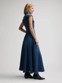 Lee Western Denim Maxi Dress | Blue