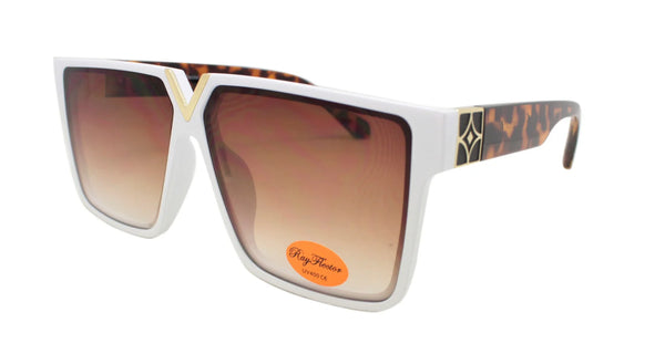 Vienna 'V' Detail Sunglasses | Various Colours