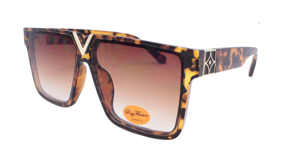 Vienna 'V' Detail Sunglasses | Various Colours