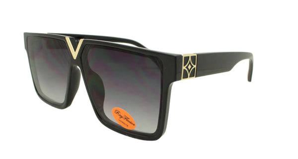 Vienna 'V' Detail Sunglasses | Various Colours