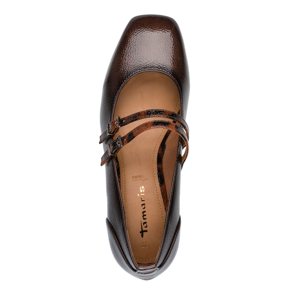 Tamaris | Patent Pump | 22318 | Brown Comb