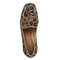Tamaris | Leopard Heeled Loafer | 24305