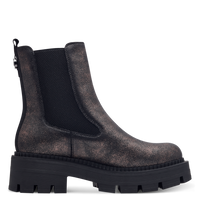 Tamaris VEGAN Chunky Metallic Ankle Boot | 25485 | Bronze